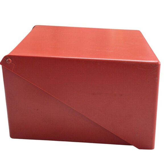 Kendall Milk Filters Red Box Dispenser Storage Container - Picture 3 of 7